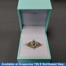 Women's Ring - Yellow Gold 14k (.585) 3.4 grams Size 7.5