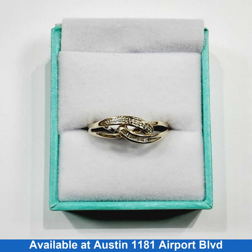 Women's Ring - Yellow Gold 10k (.417) 1.7 grams Size 10