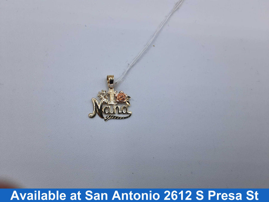 Pendant - Yellow Gold 14k (.585) 1.1 grams