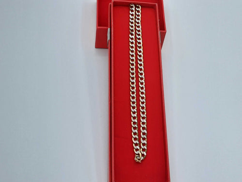 Cuban Link Chain - Yellow Gold 10k (.417) 14.8 grams 14 inch