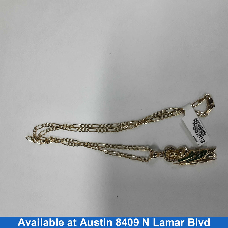 Cuban Link Chain - Yellow Gold 14k (.585) 11 grams 19 inch