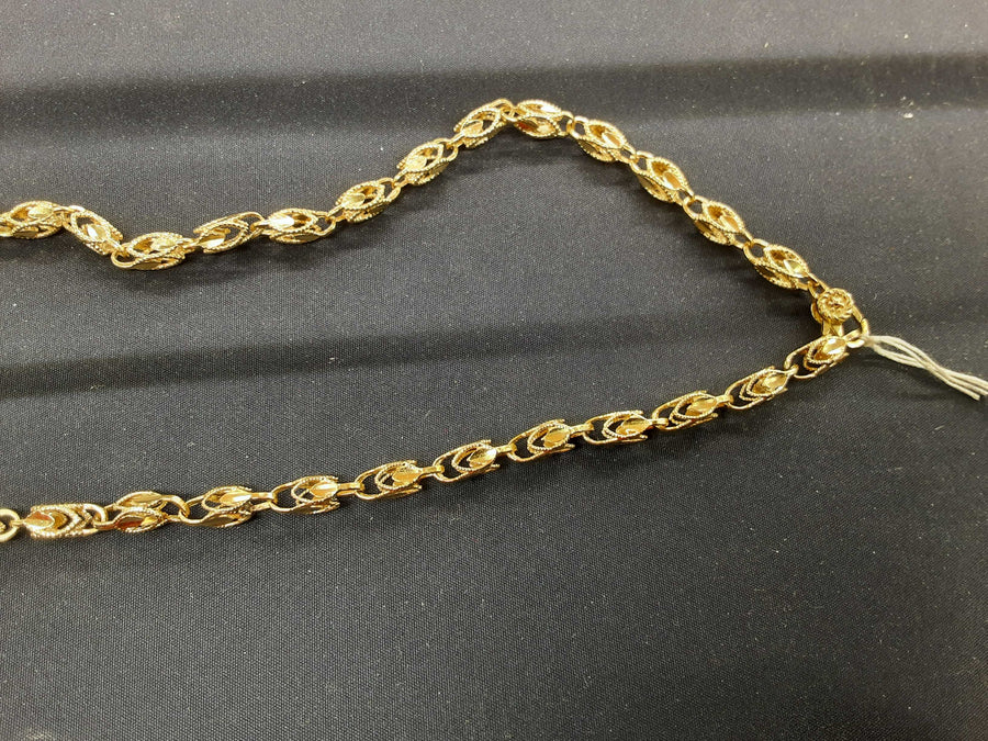 Woven Chain - Yellow Gold 14k (.585) 40.5 grams 20 inch