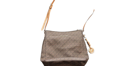 Michael Kors Jet Set Large Travel Brown Purse / Handbag