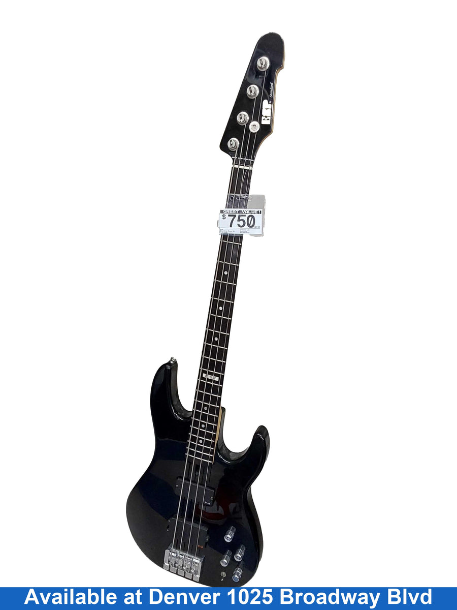 Esp Standard Ltd Black Electric Bass Guitar