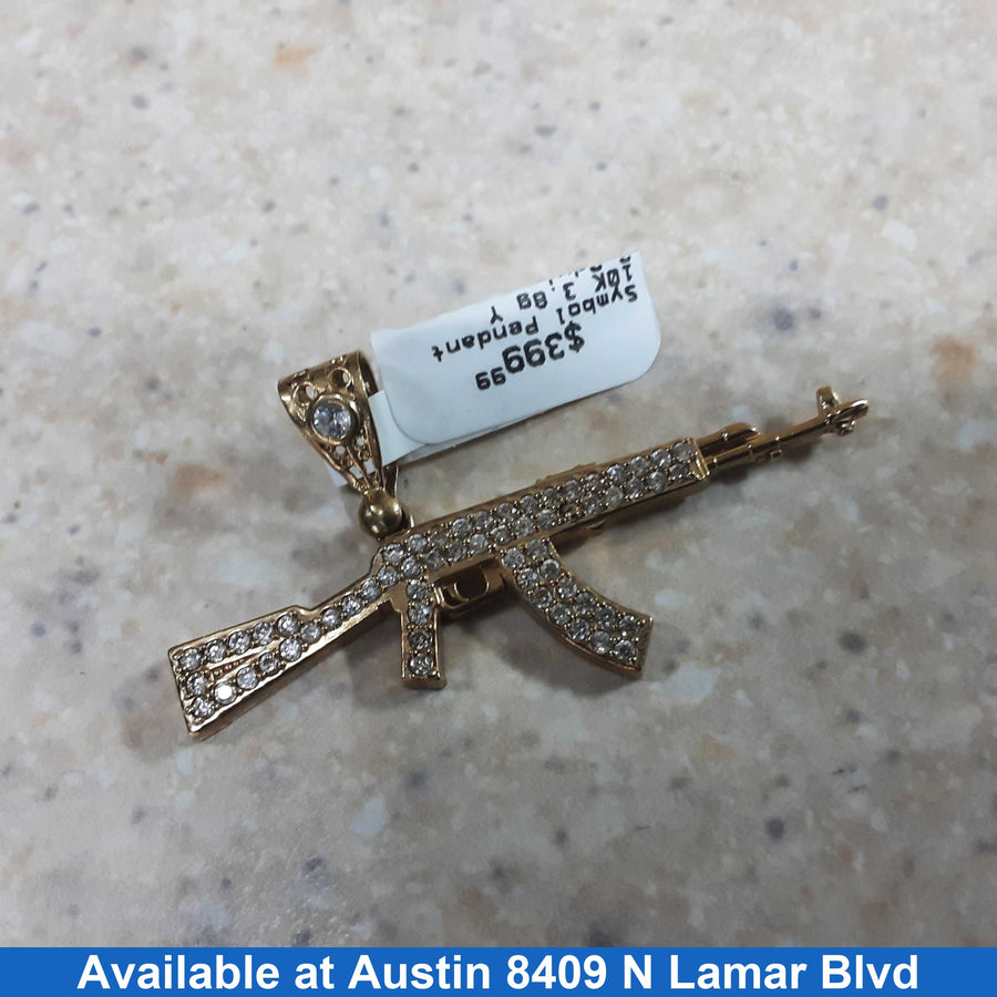 Symbol Pendant - Yellow Gold 10k (.417) 3.8 grams