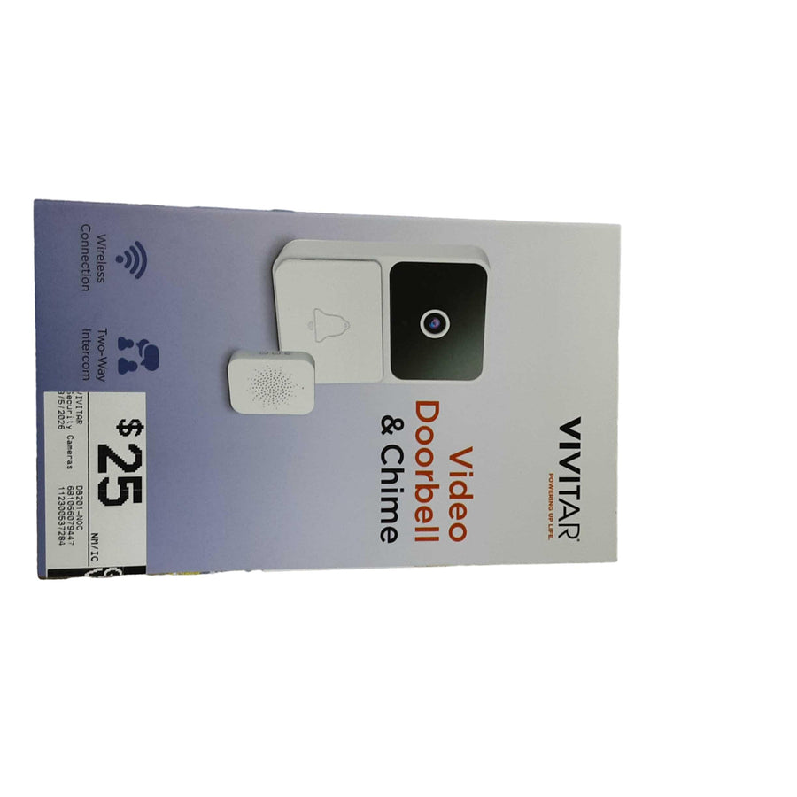 Vivitar Db201-noc White Security Camera Only