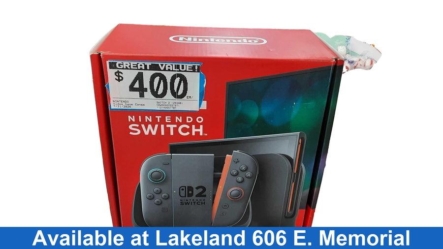 Nintendo Switch 2 (256gb) 256 Gb Black Video Game Console