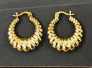Shrimp Earrings - Yellow Gold 10k (.417) 2.1 grams