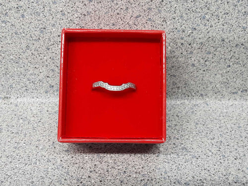 Ring - Wedding Band - White Gold 10k (.417) 1.8 grams Size 7