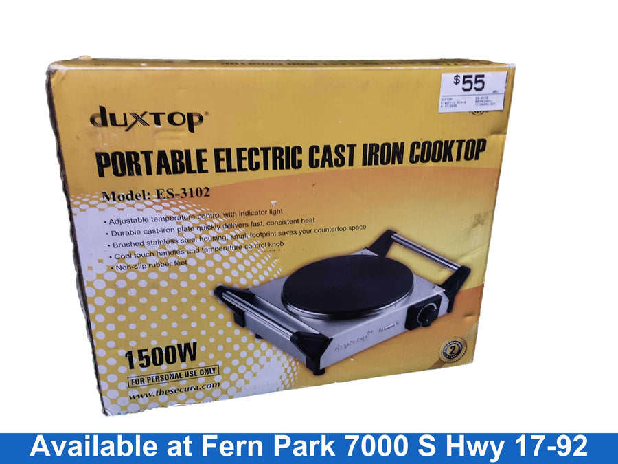 Duxtop Es-3102 Silver Stoves (Cooktop)