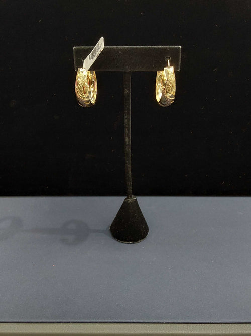 Hoop Earrings - Yellow Gold 14k (.585) 7.3 grams