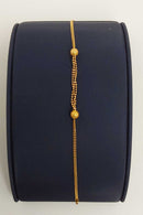 Bead Bracelet - Yellow Gold 18k (.750) 3.35 grams 8 inch