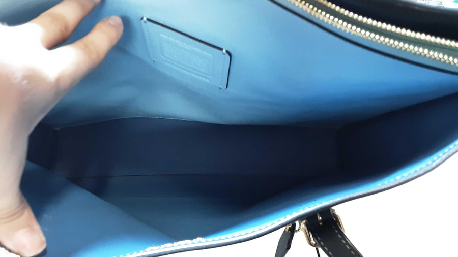 Coach C2140-c4088 Blue Purse / Handbag