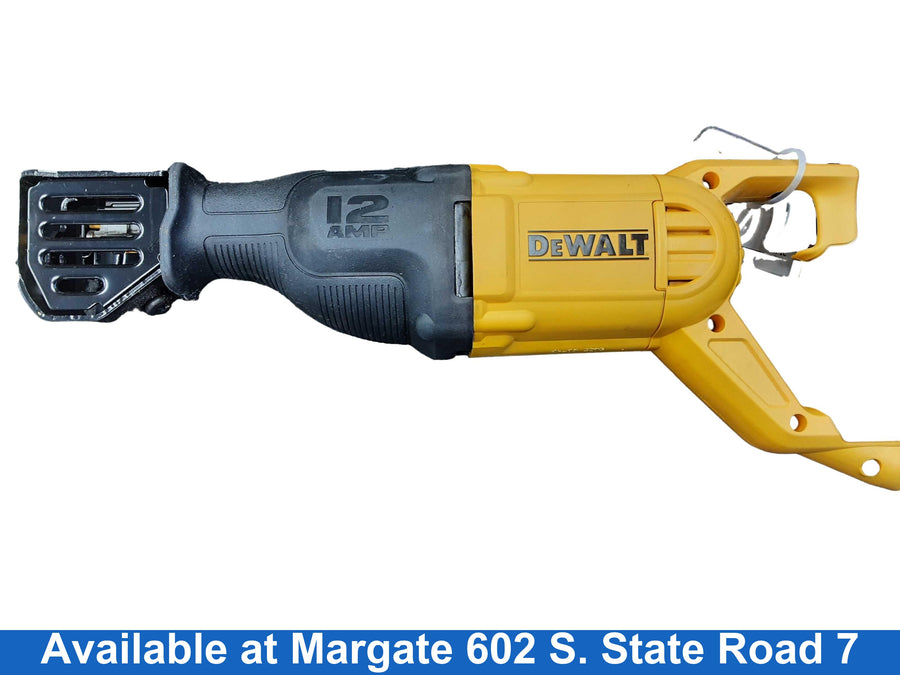 Dewalt Dwe305 Yellow Corded Reciprocating Saw