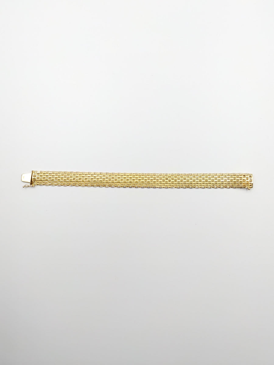 Bracelet - Yellow Gold 14k (.585) 15.2 grams 7 inch