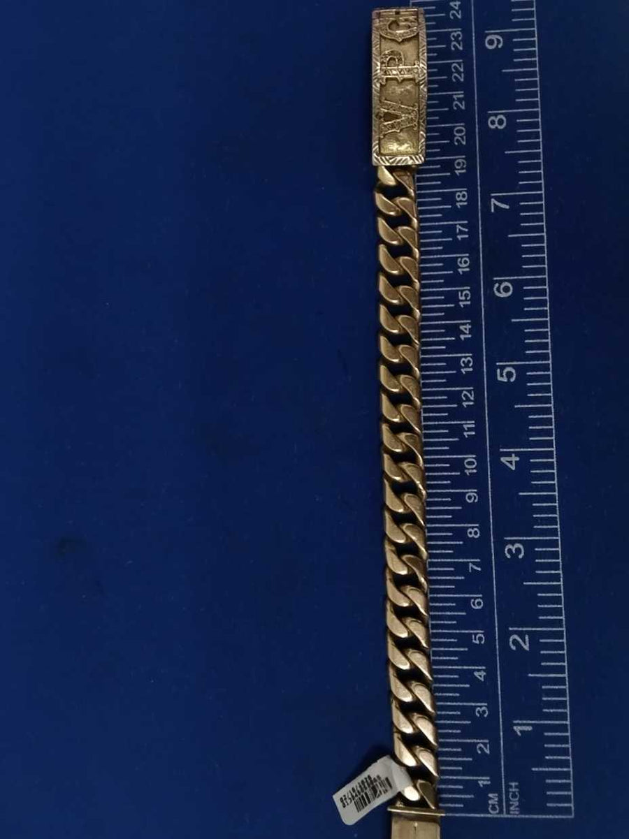 ID Bracelet - Yellow Gold 14k (.585) 106.3 grams 9 inch