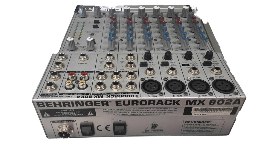 Behringer Mx802a Gray Analog Mixer