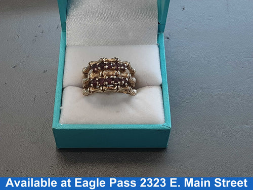 Women's Ring - Yellow Gold 14k (.585) 8.1 grams Size 10