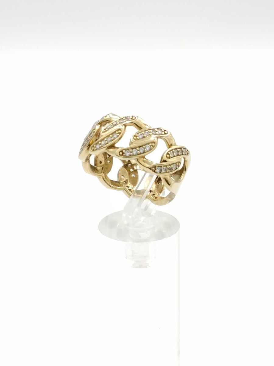 Men's Ring - Yellow Gold 10k (.417) 6.7 grams Size 11