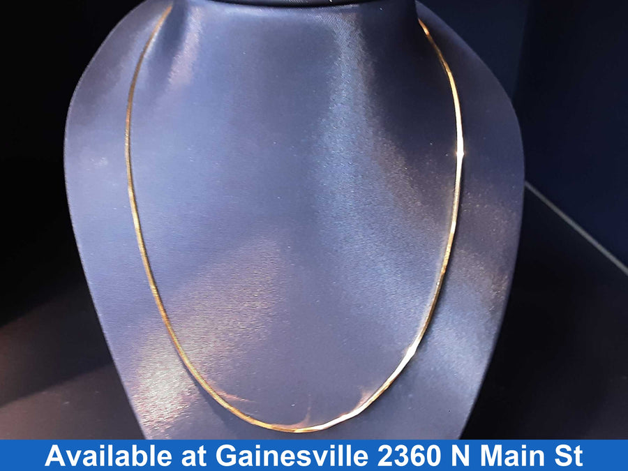 Box Chain - Yellow Gold 14k (.585) 4.2 grams 18 inch