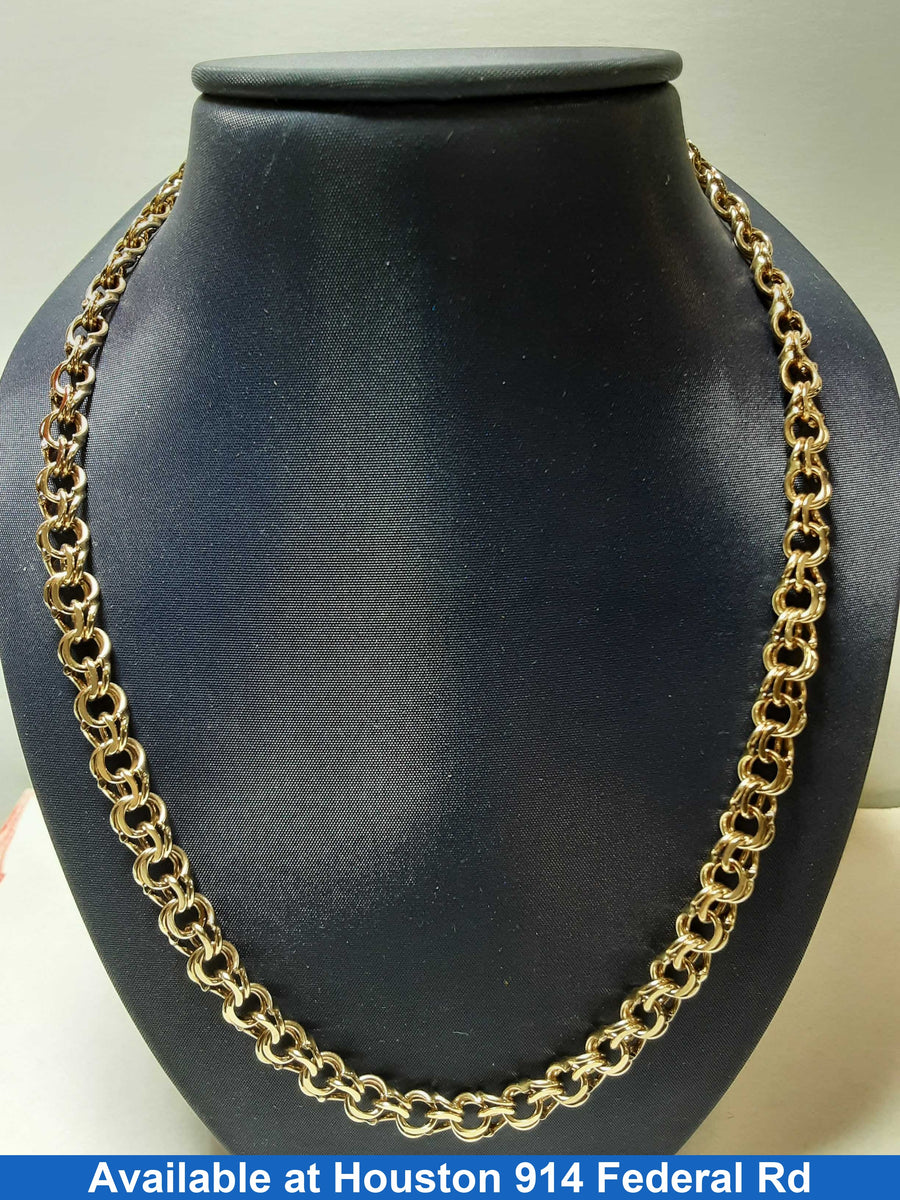 Chain - Yellow Gold 10k (.417) 51.4 grams 26 inch