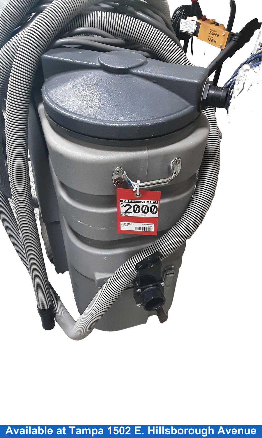 Century 400 Inc Ninja Gray Wet / Dry Vacuum