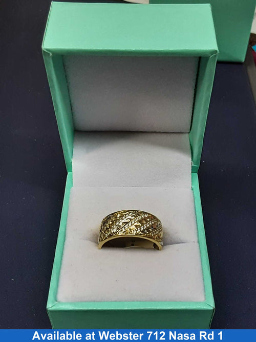 Men's Ring - Yellow Gold 14k (.585) 2.6 grams Size 7