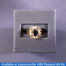 Women's Ring - Yellow Gold 14k (.585) 3.2 grams Size 6