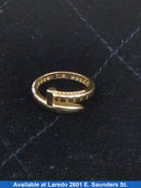 Women's Ring - Yellow Gold 10k (.417) 2 grams Size 7.5