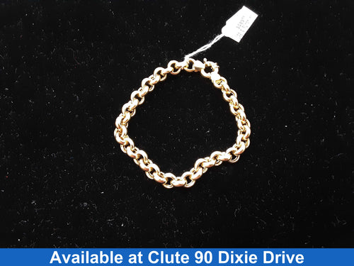 Cable Bracelet - Yellow Gold 14k (.585) 5.7 grams 6 inch