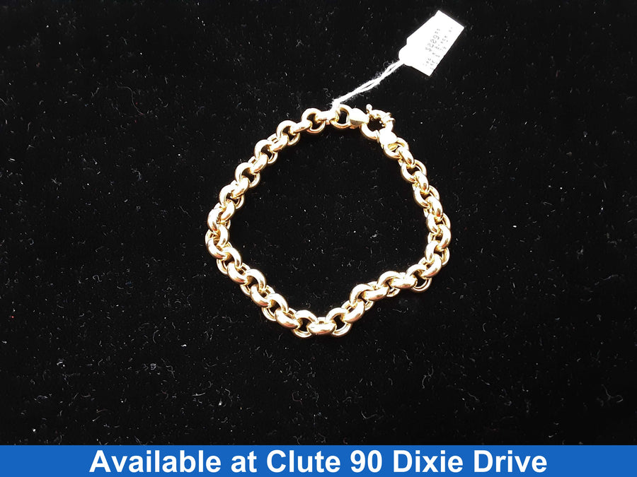 Cable Bracelet - Yellow Gold 14k (.585) 5.7 grams 6 inch