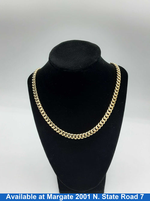 Cuban Link Chain - Yellow Gold 10k (.417) 36.4 grams 23 inch