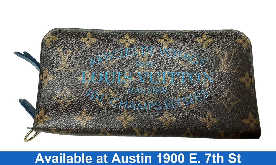 Louis Vuitton Articles De Voyage Ikat Insolite Wallet Brown Wallet
