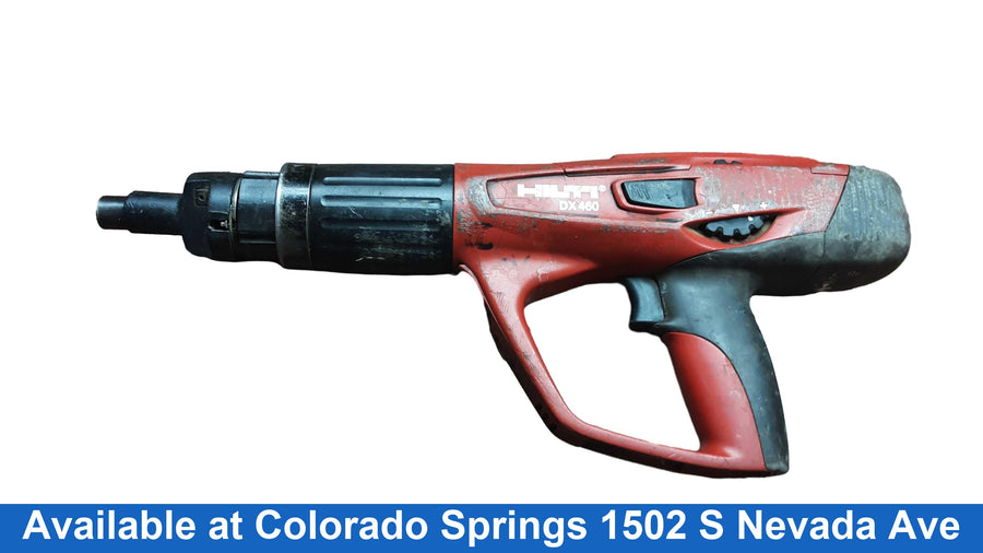 Hilti Dx460 Red Powder Actuated Nailer