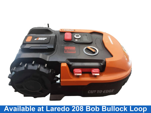 Worx Wr147 Orange Cordless Self Propelled Lawn Mower