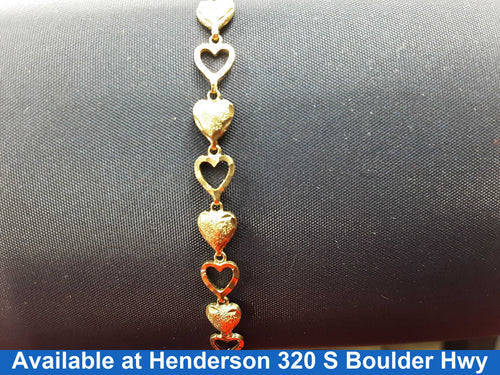 Bracelet - Yellow Gold 10k (.417) 3.7 grams 10 inch