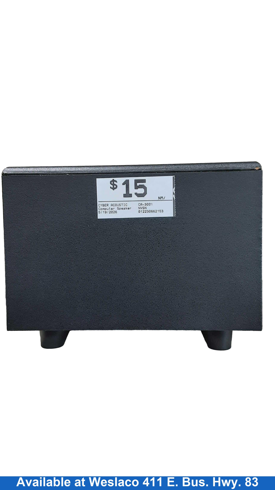 Cyber Acoustics Ca-3001 Black