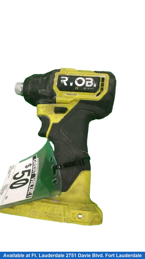 Ryobi P235avn Green Cordless Impact Drill