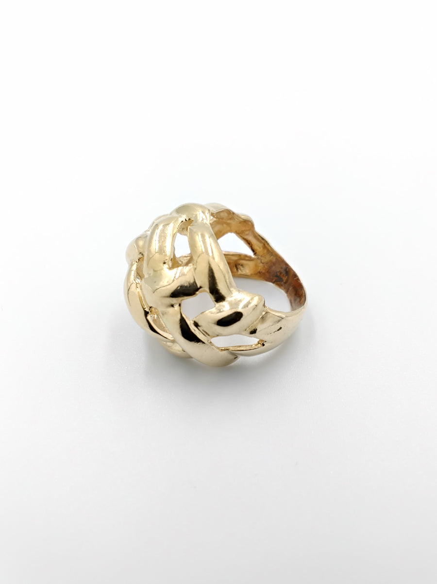 Women's Ring - Yellow Gold 10k (.417) 5.7 grams Size 5
