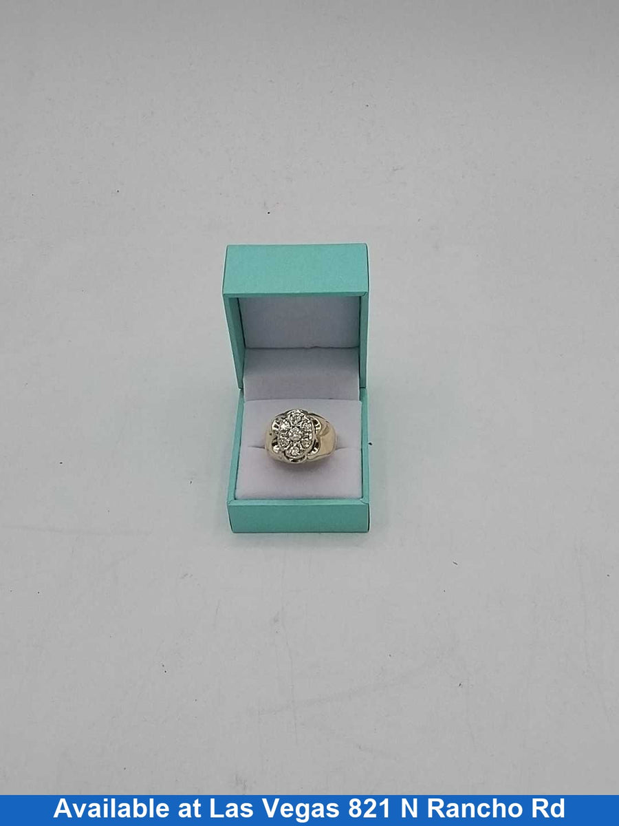 Men's Ring - Yellow Gold 10k (.417) 9.5 grams Size 10
