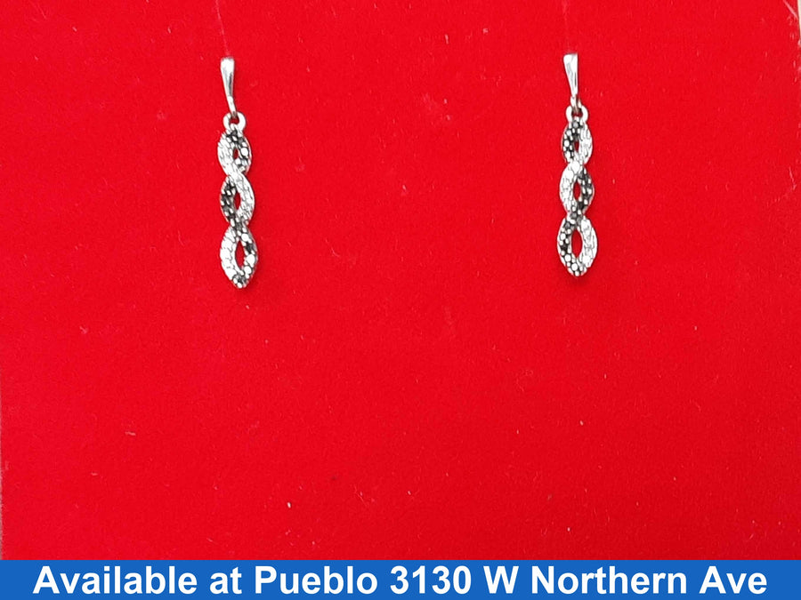 Earrings - White Gold 10k (.417) 1.5 grams