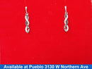Earrings - White Gold 10k (.417) 1.5 grams