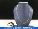 Figaro Chain - Yellow Gold 14k (.585) 7.7 grams 22 inch