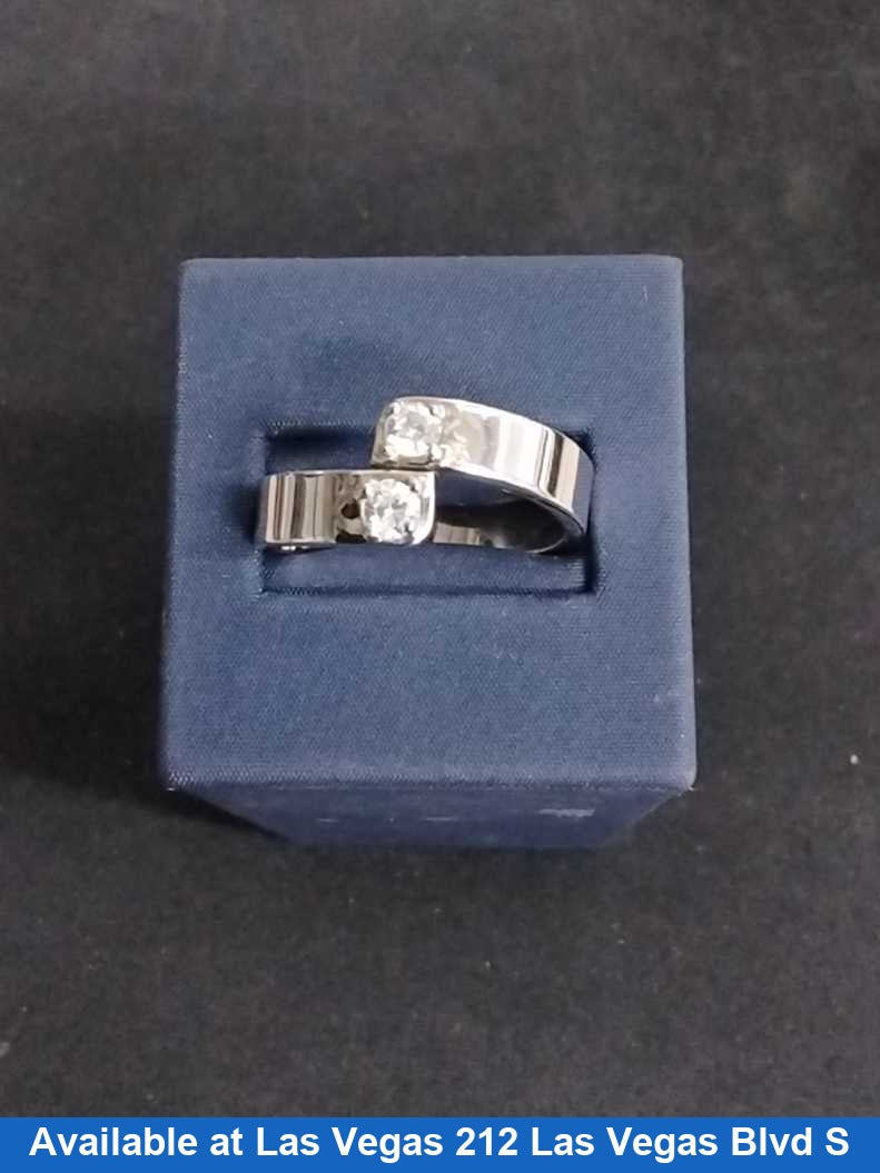 Men's Ring - White Gold 14k (.585) 9.2 grams Size 20