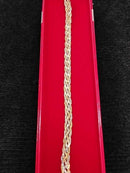 Woven Chain - Tricolor Gold 14k (.585) 12 grams 18 inch