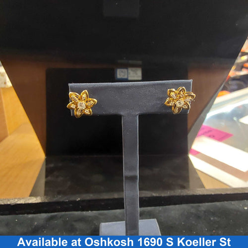 Earrings - Yellow Gold 14k (.585) 5.4 grams