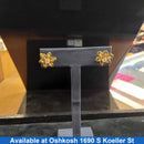 Earrings - Yellow Gold 14k (.585) 5.4 grams
