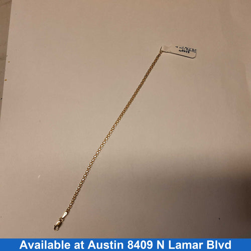 Bracelet - Yellow Gold 14k (.585) 2 grams 6 inch