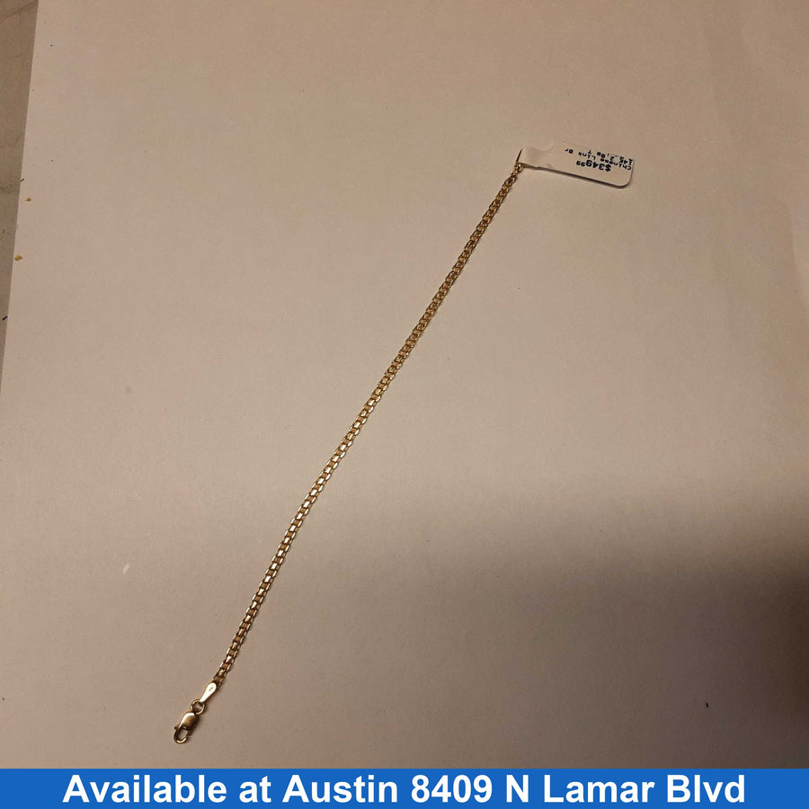 Bracelet - Yellow Gold 14k (.585) 2 grams 6 inch