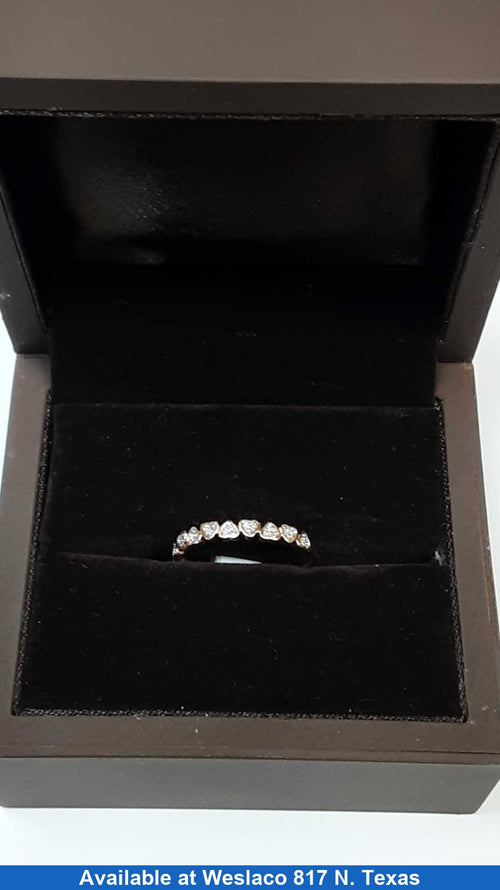Women's Ring - Rose Gold 10k (.417) 1.3 grams Size 7